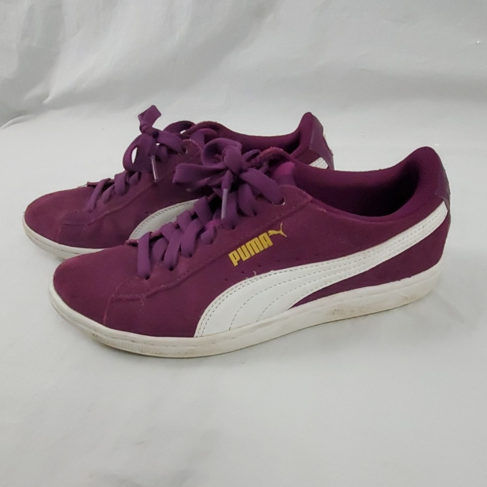 Puma Sneakers Suede Purple Size: Women's 6 (610)